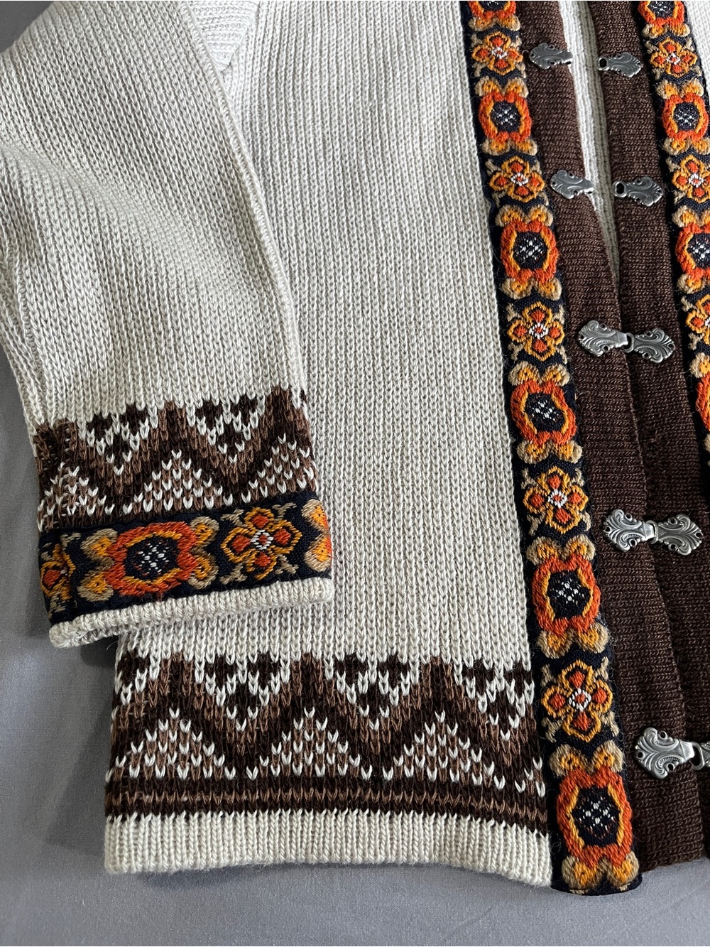 Nordstrikk Norwegian 100% Wool Cardigan – Made in Norway | Size S/M - Picture 3 of 16